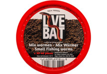 MIXWORMEN/MESTPIERTJES  30/40 STUKS)